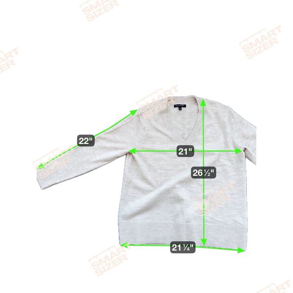 6 for $20 Banana Republic Womens Camel Tunic Sweater L - Picture 7 of 7